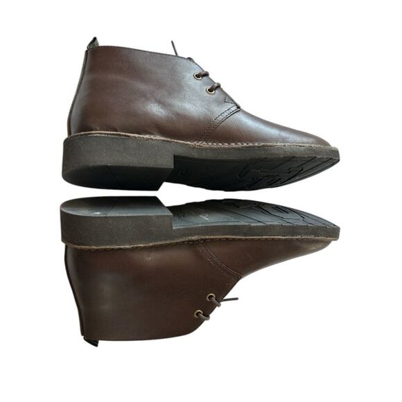 Polo Ralph Lauren Talan Chukka Brown Leather Men\'s sz 8.5D Lace-Up Casual Dress main image 9
